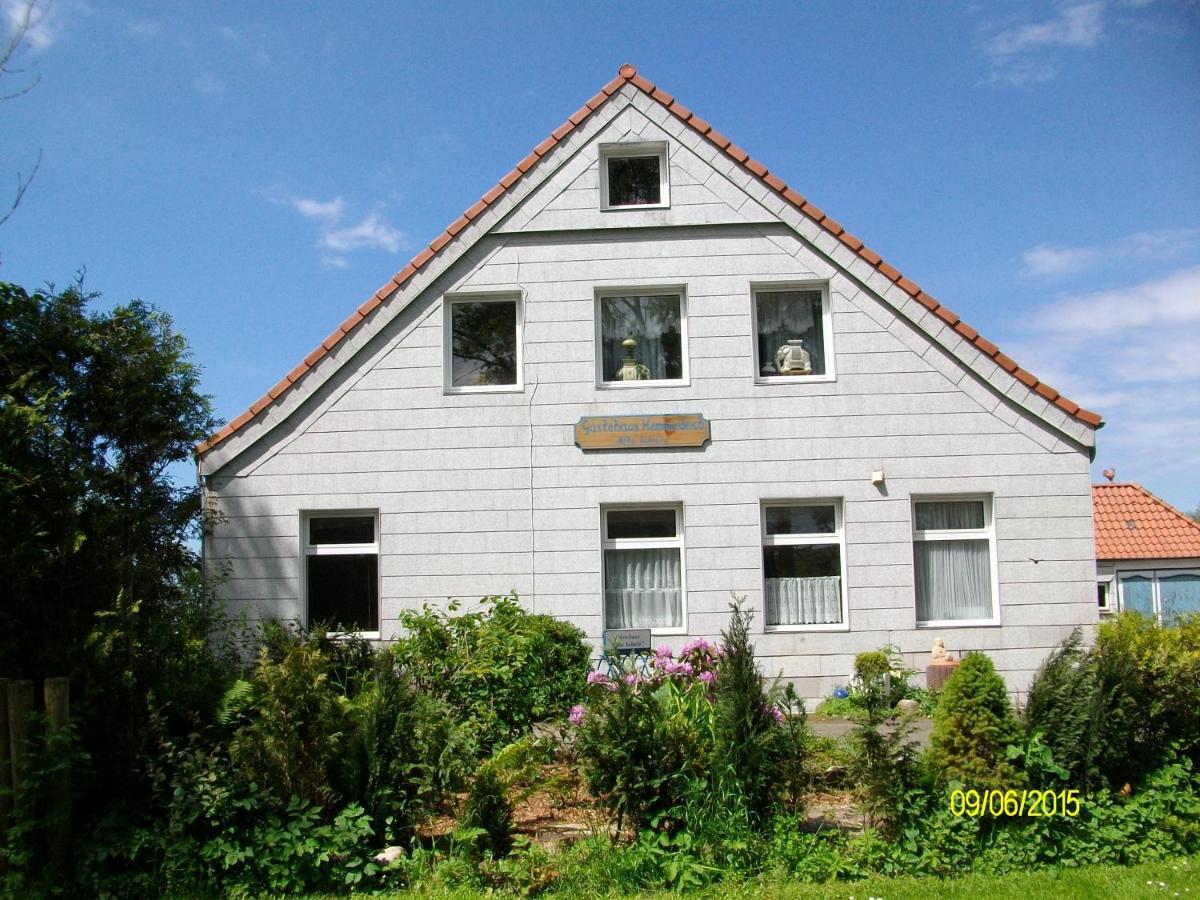 Gaestehaus Hemmerdeich-Alte Schule Oldenswort ภายนอก รูปภาพ